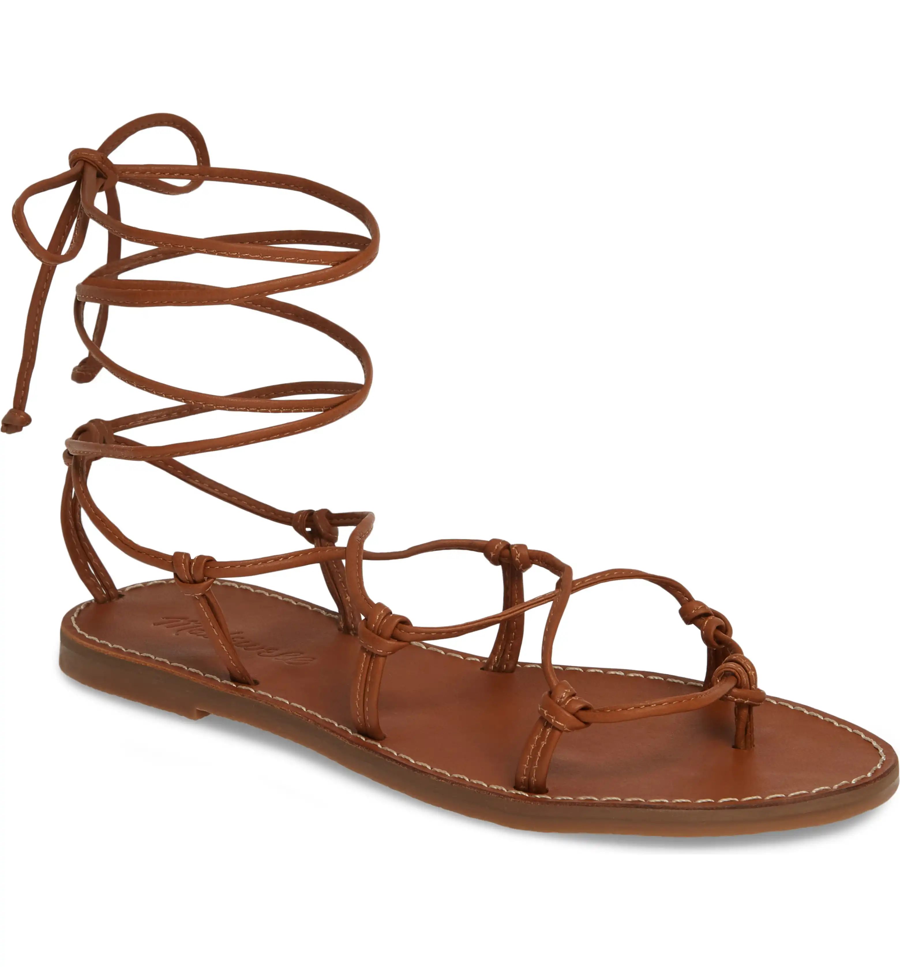 The Boardwalk Lace-Up Sandal | Nordstrom