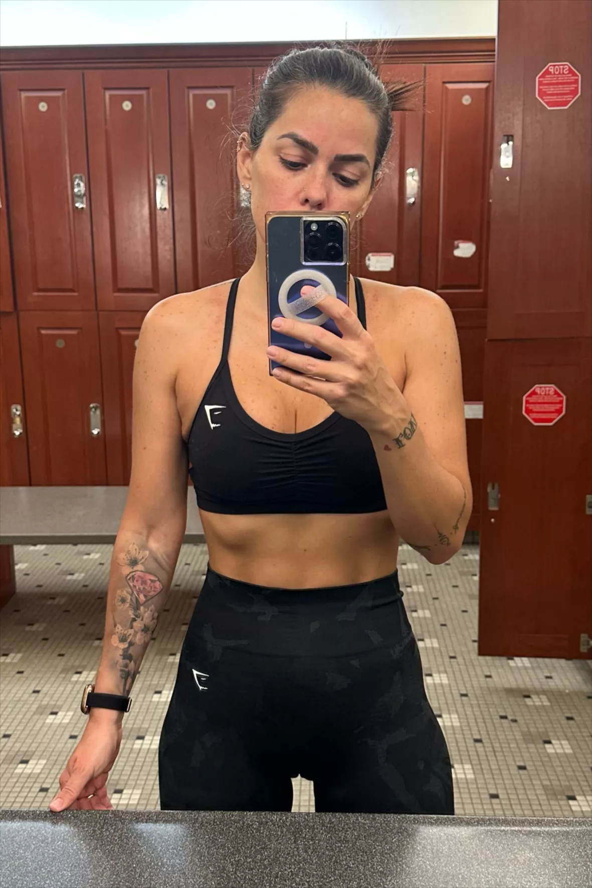 Gymshark Ruched Sports Bra - Black curated on LTK