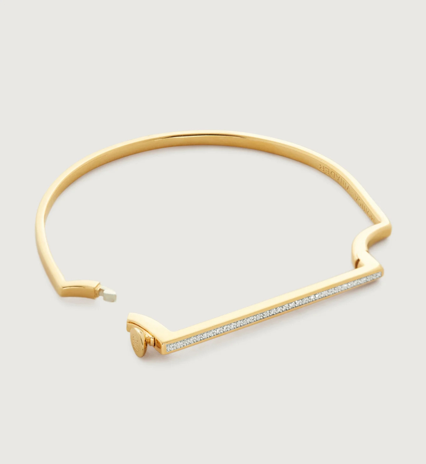 Signature Skinny Diamond Bangle | Monica Vinader (US)