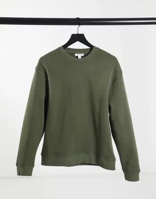 Topshop – Olivgrünes Sweatshirt | ASOS (Global)