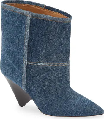 Miyako Denim Bootie (Women) | Nordstrom