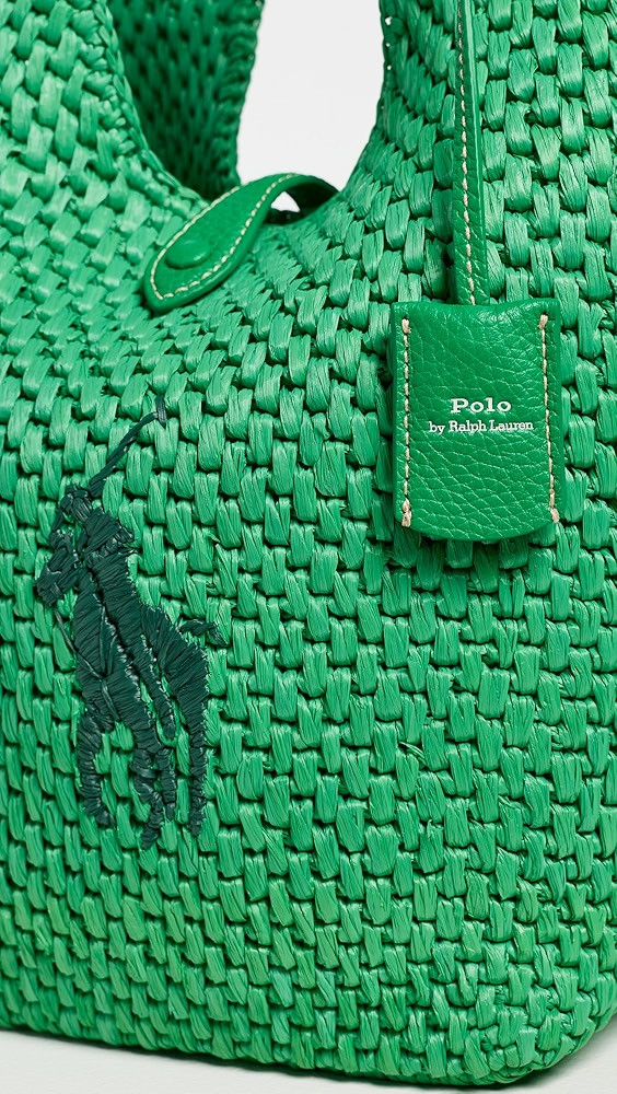 Raffia Leather Medium Tote | Shopbop