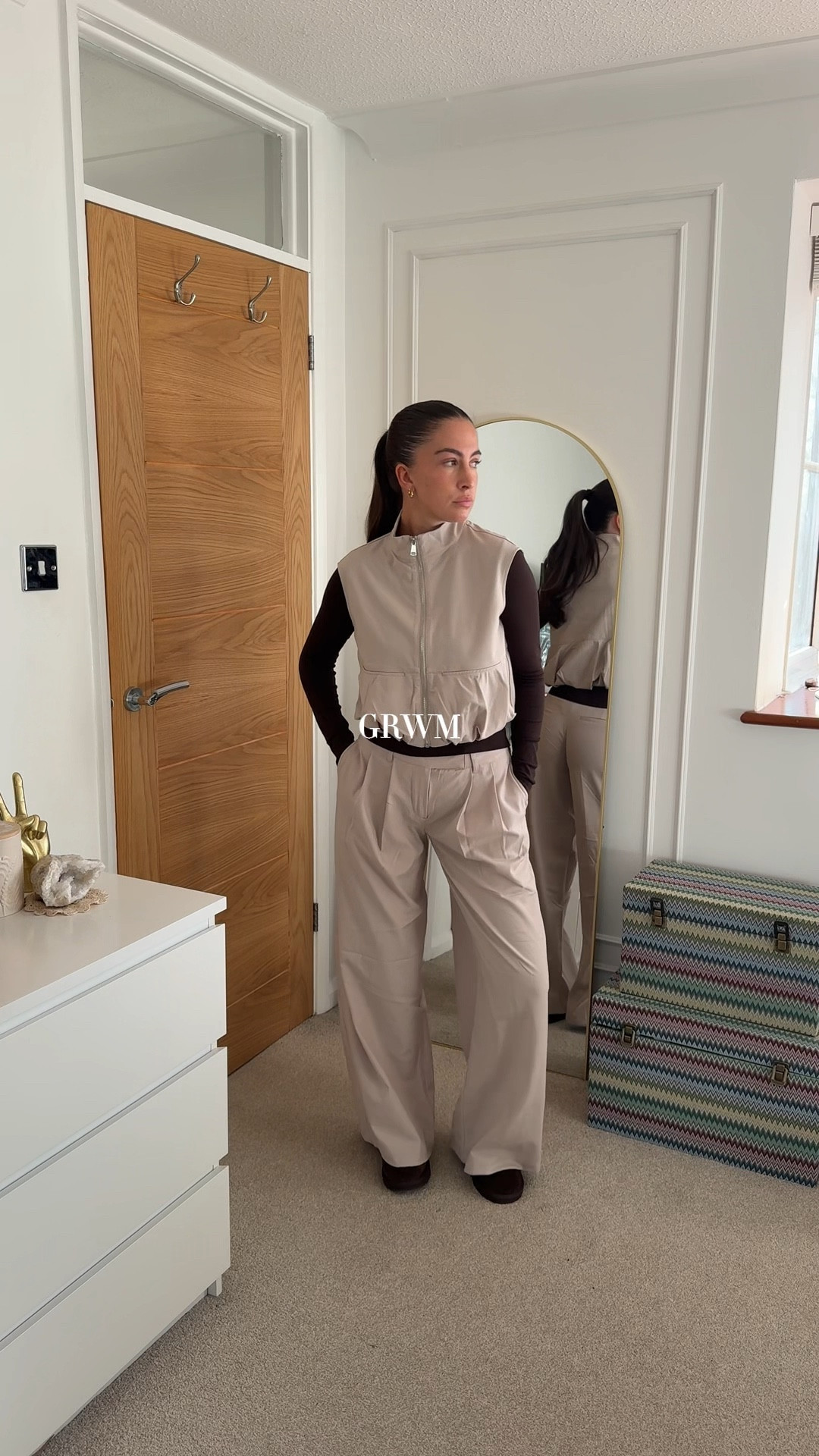 Everyday co ord H&M - beige co ord - trousers - chic 

#LTKspring #LTKstyletip #LTKFashionMonth