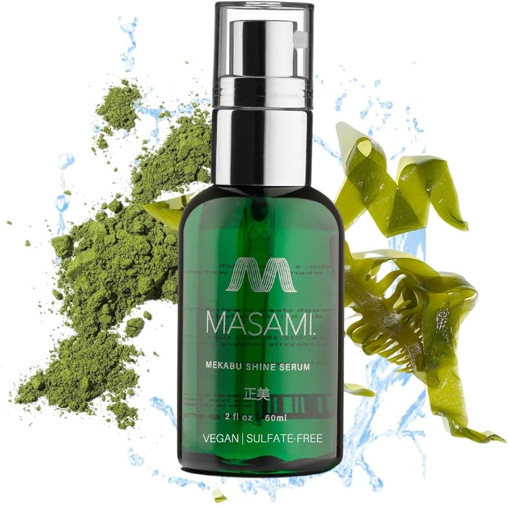 MASAMI Mekabu Hydrating Shine Serum | Sulfate Free | Paraben Free | Phthalate Free | Cruelty Free... | Amazon (US)