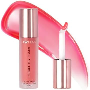 Lawless Forget the Filler Lip Plumping Line Smoothing Gloss - Cherry Vanilla - Premium Volumizing... | Amazon (US)