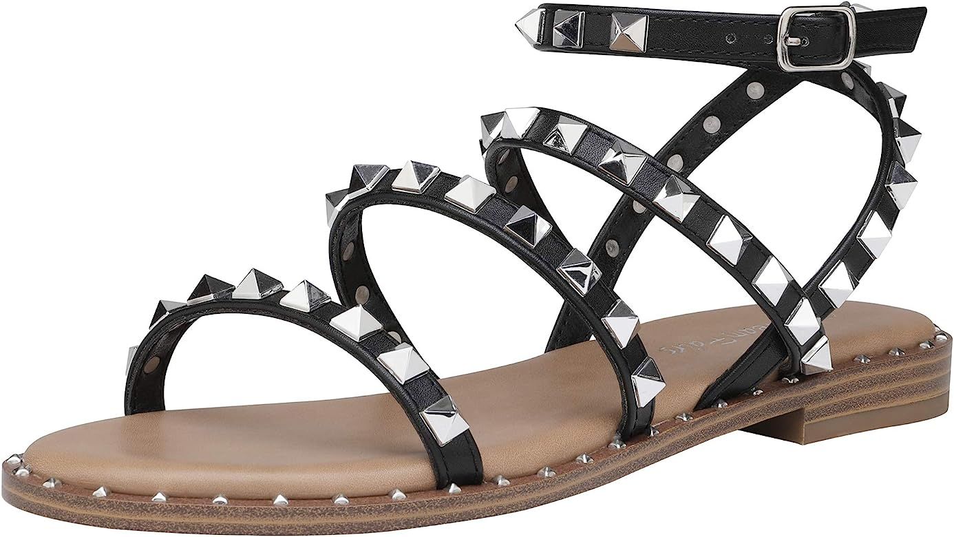 Women's Gladiator Cute Summer Flat Sandals | Amazon (US)
