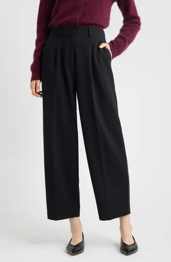 Pleated Ankle Pants | Nordstrom