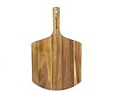 Pizzacraft Acacia Purpose Wood Pizza Peel and Charcuterie Board, 12"x20", Rich Walnut | Amazon (US)