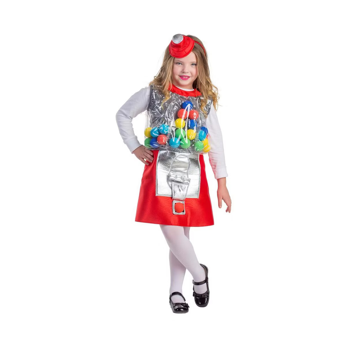 Dress Up America Gumball Machine Costume Dress for Girls | Target