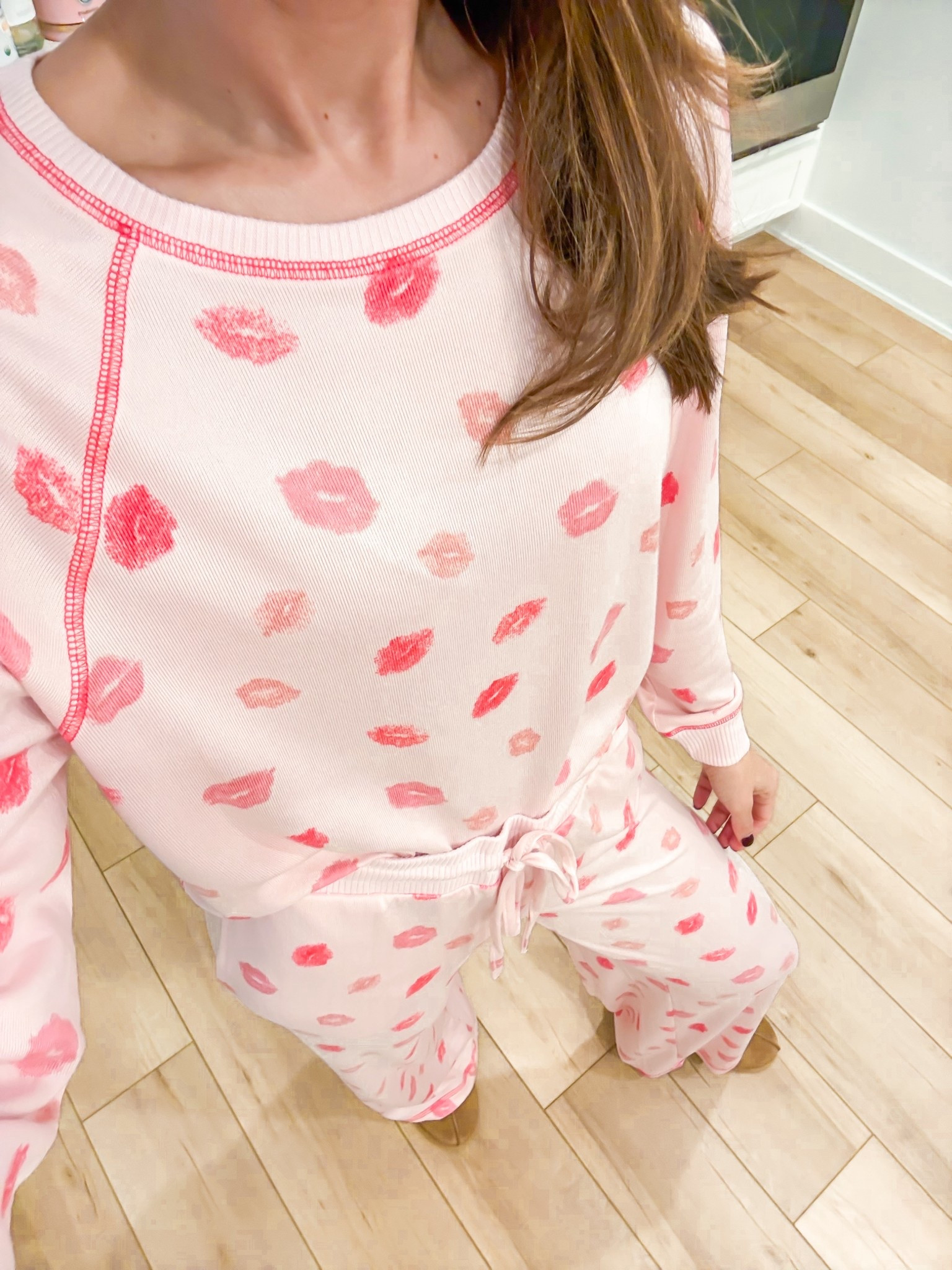 Valentine’s Day pajama set in XS - runs big so size down if you can! Valentine’s Day lounge set. Gift idea for her. So soft!! Ugg slippers - I’m a 6.5 and sized up to a 7!

#LTKmorningroutine #LTKFindsUnder50 #LTKGiftGuide