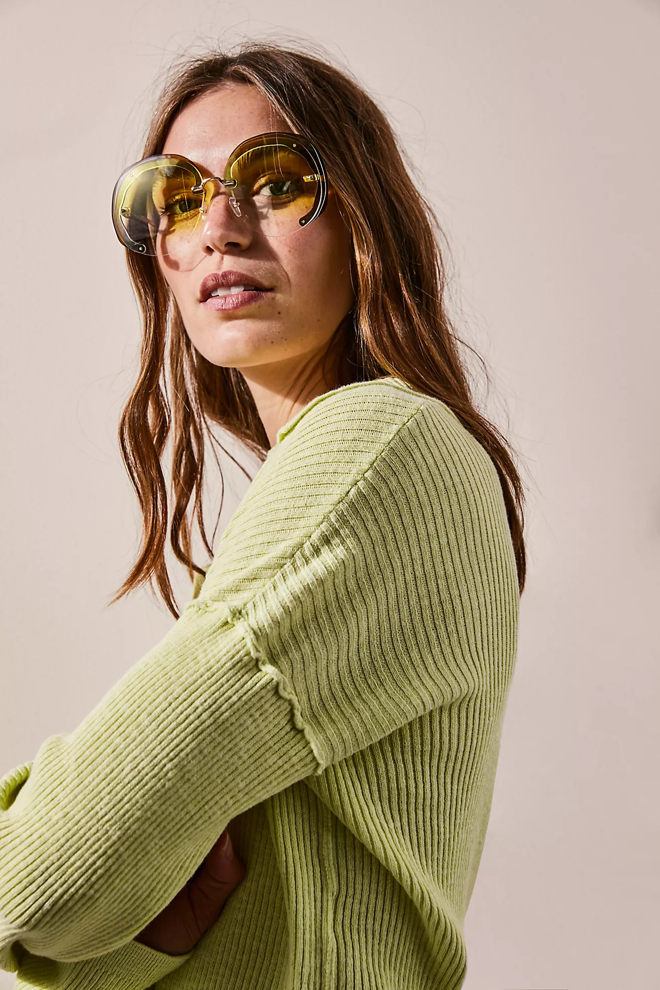 Day Wave Round Sunglasses | Free People (Global - UK&FR Excluded)
