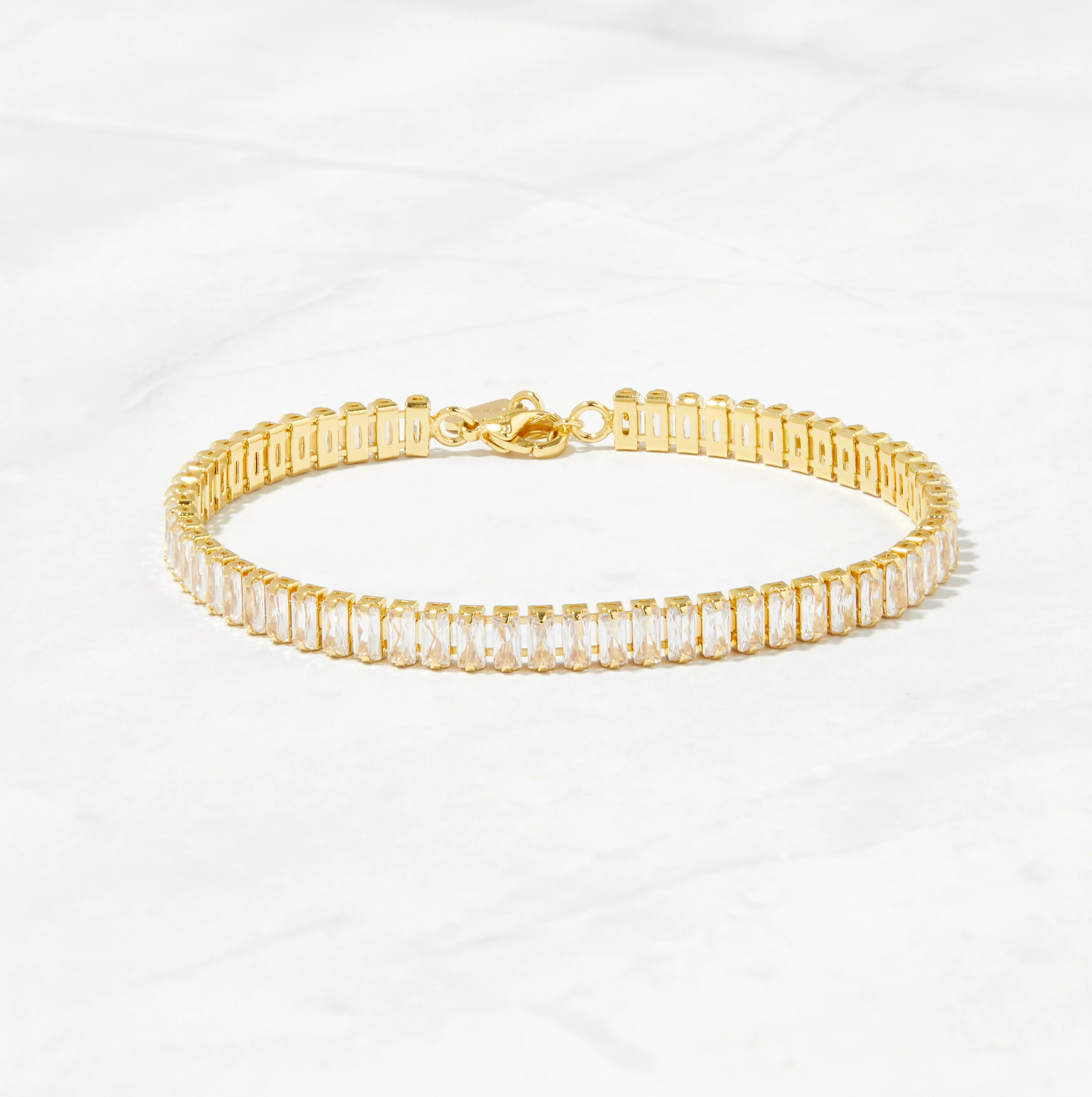 Baguette Tennis Bracelet | Sami Jewels