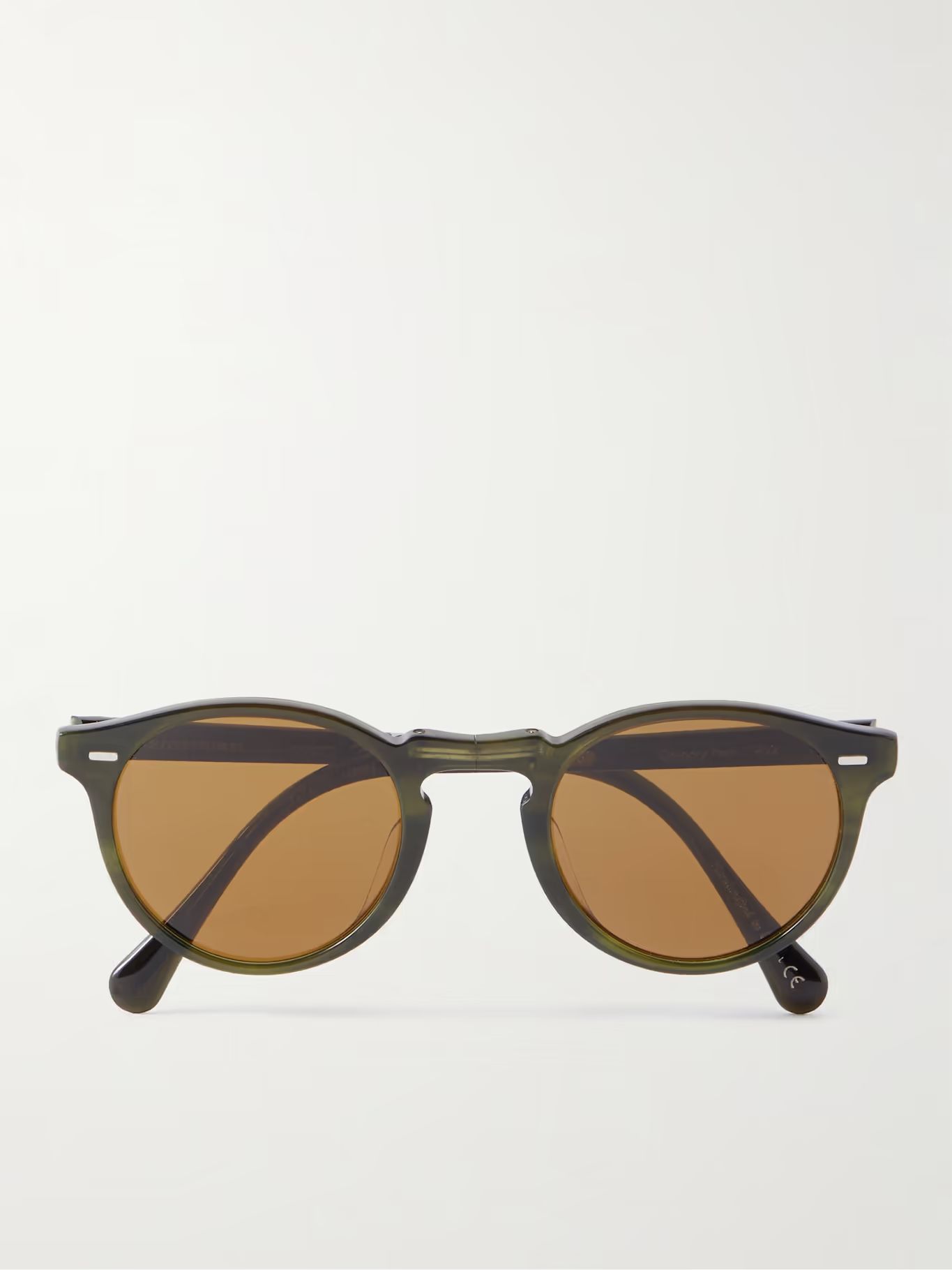 Gregory Peck 1962 Foldable Round-Frame Acetate Sunglasses | Mr Porter (US & CA)