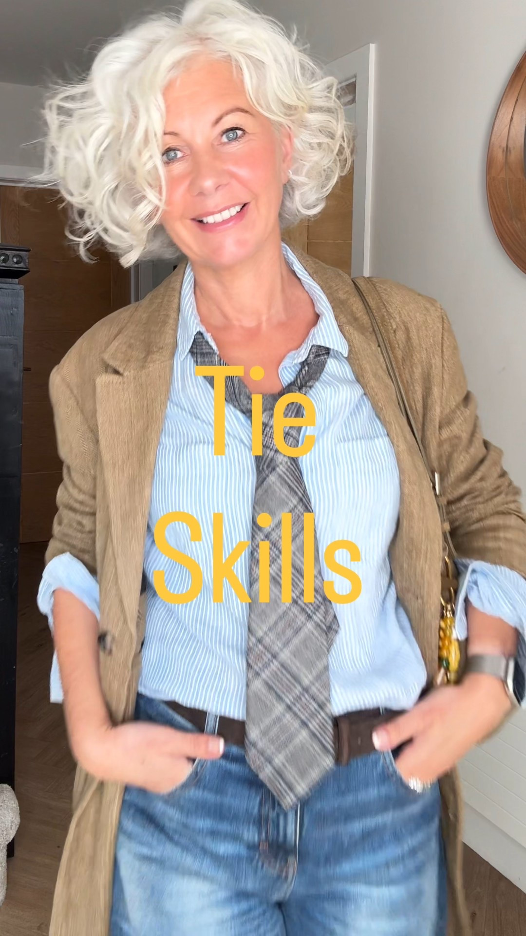 Jeans + linen shirt + tie and jacket 

#LTKeurope #LTKuk #LTKautumn