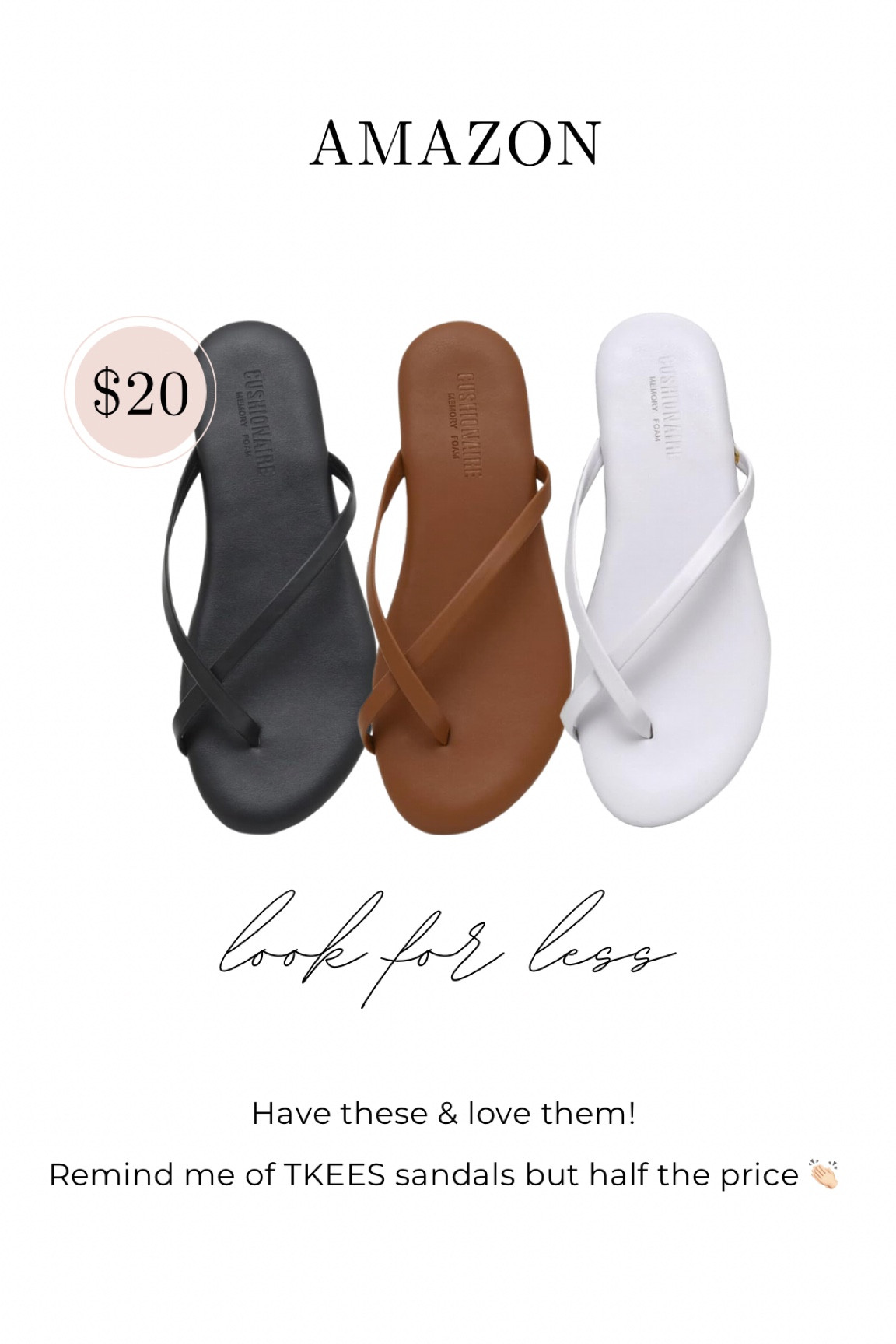Amazon sandals for less than $20 👏🏻

#LTKSummerSales #LTKShoeCrush #LTKFindsUnder50