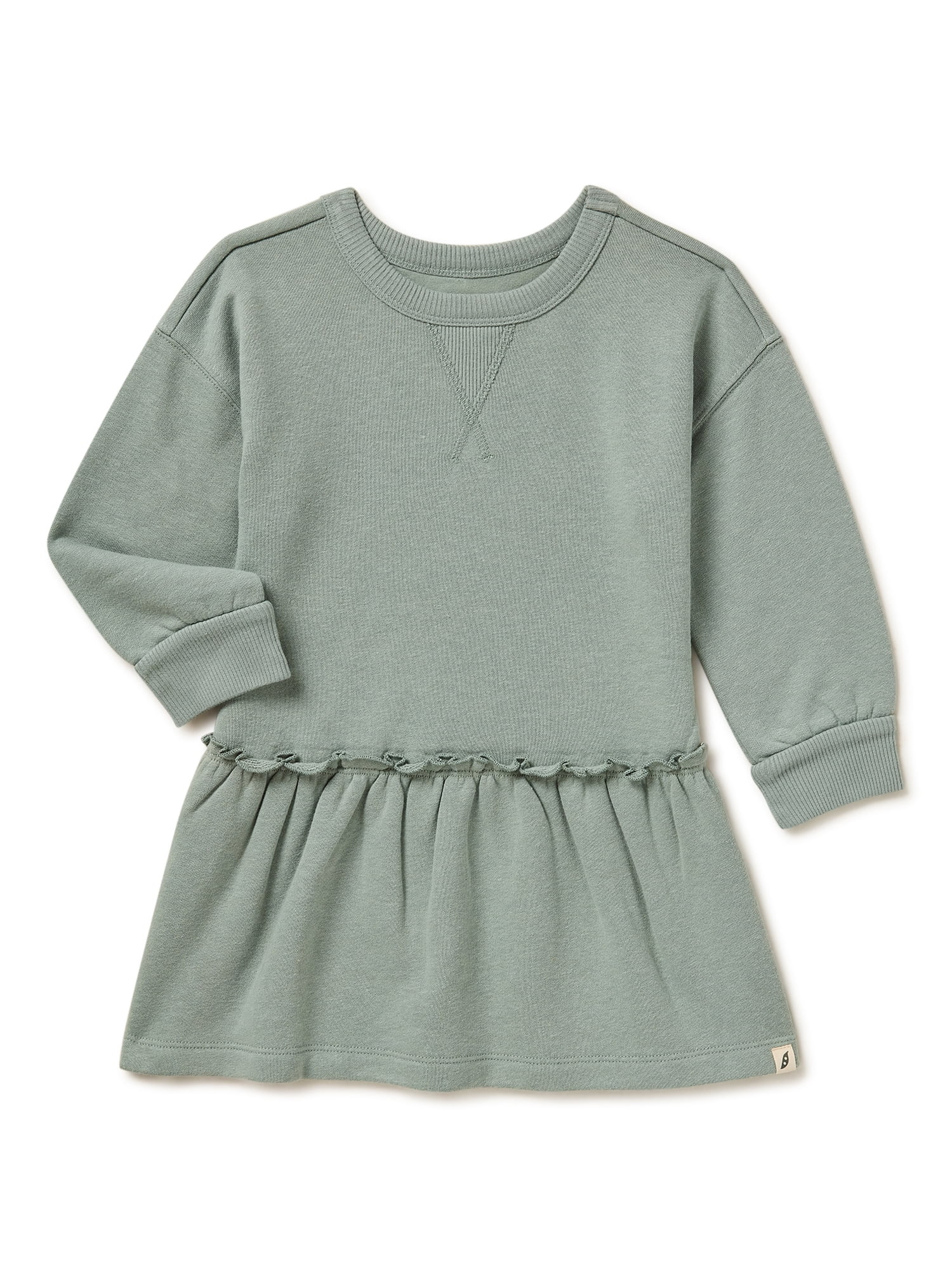 easy-peasy Baby and Toddler Girls' Sweatshirt Dress, Sizes 12 Months-5T | Walmart (US)