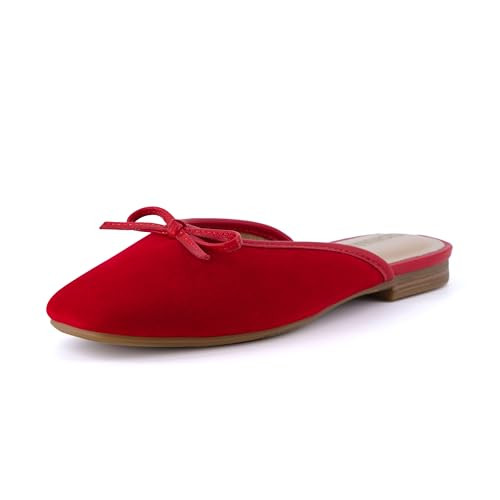 CUSHIONAIRE Women's Jade Bow Mule +Memory Foam, Wide Widths Available | Amazon (US)