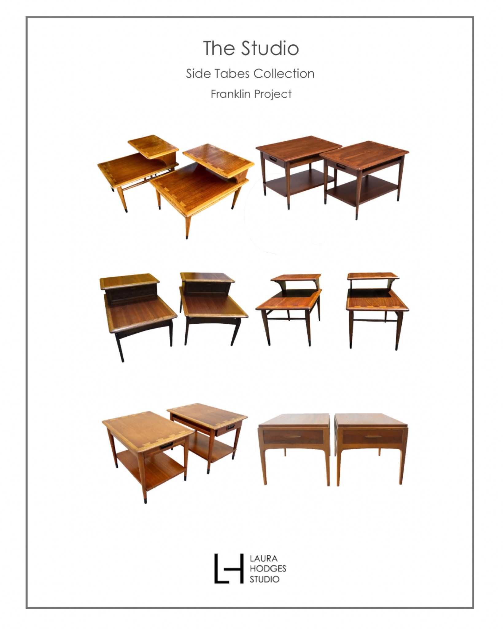 We love a vintage side table, but if you need something new we have those too!