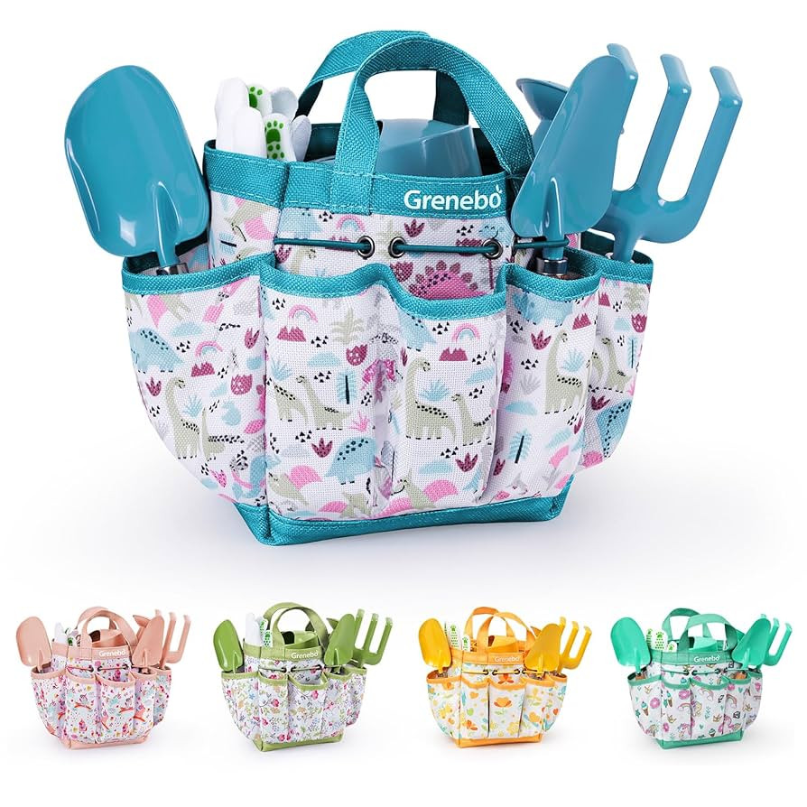 Kids Gardening Set Toys, Quality Garden Tool Kit for Kids and Toddlers, Includes Two Shovels, Gar... | Amazon (US)