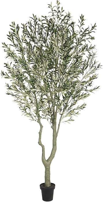 Tall Faux Olive Tree\uff0c10ft\uff08120in\uff09 Realistic Potted Silk Artificial Olive Tree\uff0c... | Amazon (US)