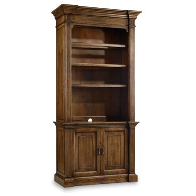 Archivist 85.5" H x 42" W Solid Wood Standard Bookcase | Wayfair North America