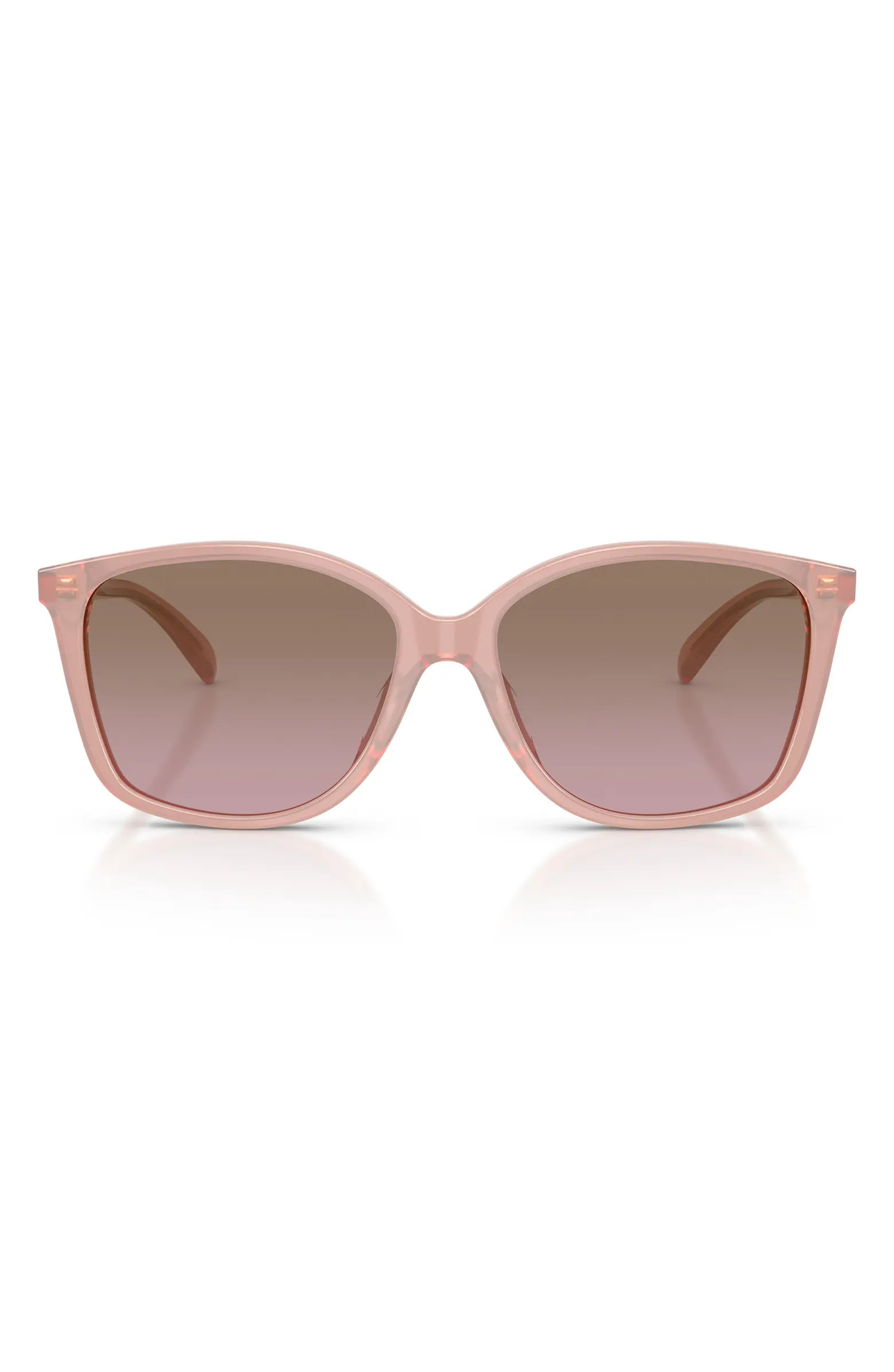 57mm Gradient Square Sunglasses | Nordstrom
