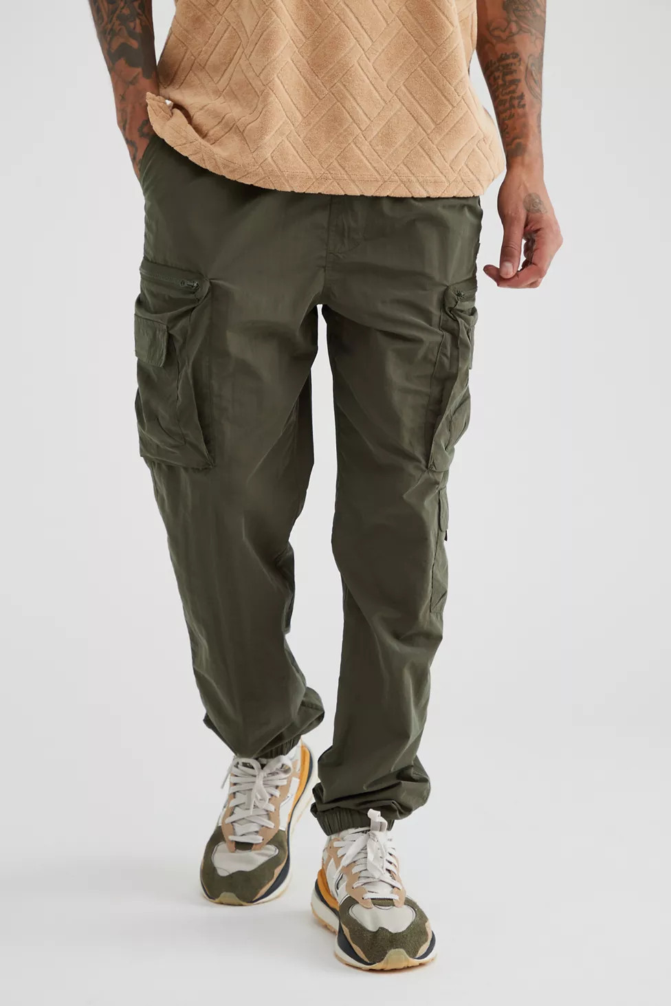 Standard Cloth Crinkle Nylon Tech Cargo Pant | Urban Outfitters (US and RoW)
