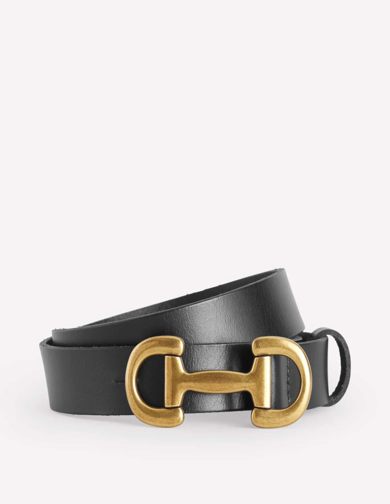 Iris Snaffle-Trim Leather Belt | Boden (US)