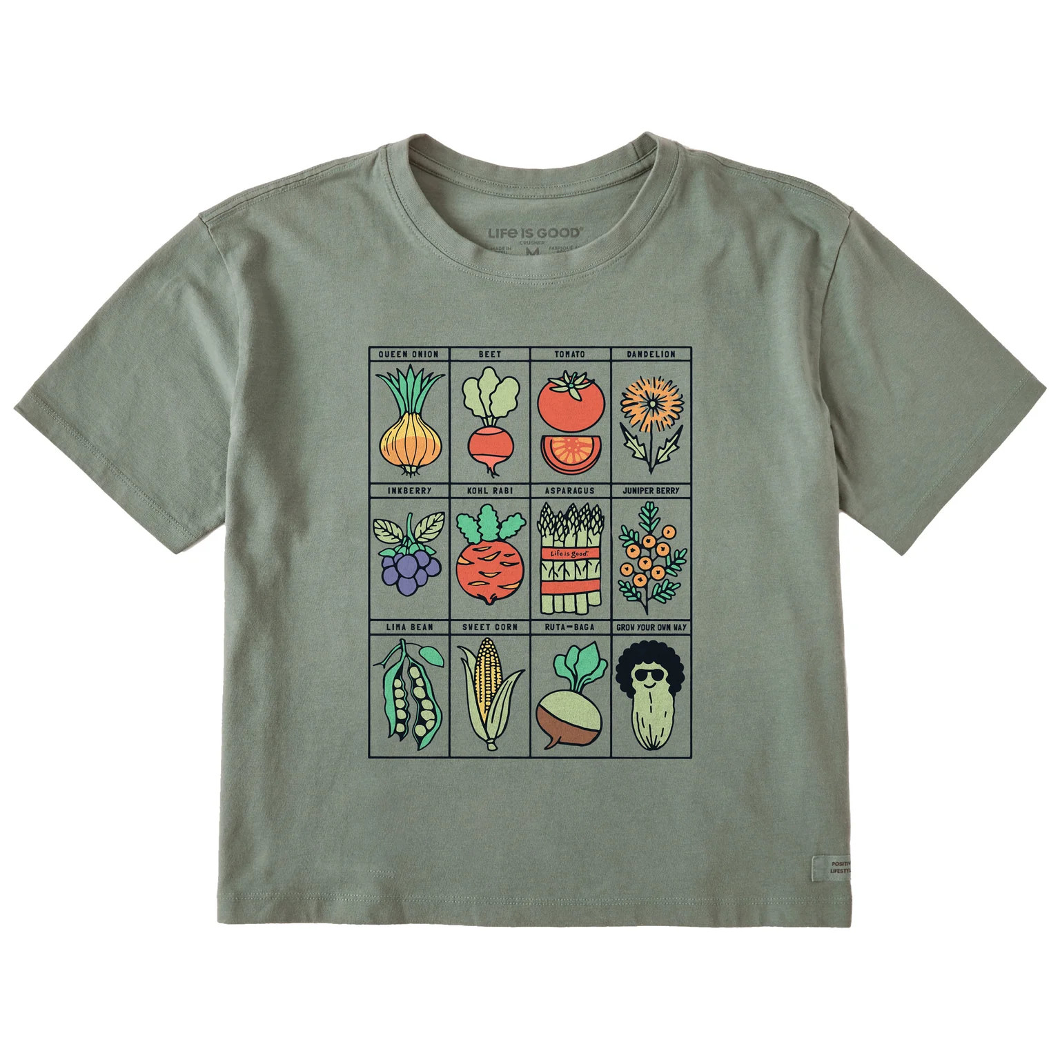 Women's Grow Your Own Way Short Sleeve Crusher Boxy Tee | Life is Good