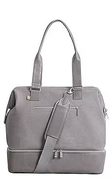 BEIS The Mini Weekend Bag in Grey from Revolve.com | Revolve Clothing (Global)