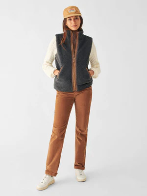 Ashbury High Pile Fleece Vest | Faherty