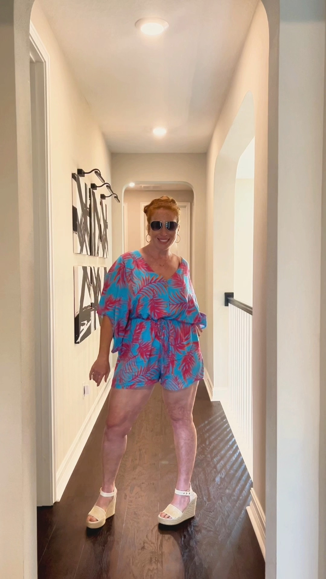 I’m 10 days post op and finally getting out and about more! Figured we could try on my online purchases together! Everything is super comfy and breathable! Not sure about the green romper! Let me know!!!! 

Wearing an XL in the rompers and short sleeve shirt. The jeans are a 31.

#LTKFindsUnder100 #LTKFindsUnder50 #LTKMidsize