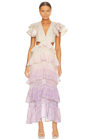 ELLIATT Vacation Maxi Dress in Lilac Ombre from Revolve.com | Revolve Clothing (Global)