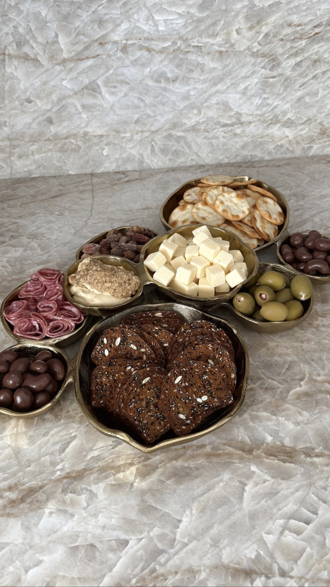 only charcuterie tray you need for hosting season 🤎 🧀 
this board is ✨ spendy ✨ but so perfect for
holiday entertaining, fall gatherings, thanksgiving, christmas, & all your hosting moments.

#cheesetray #holidayhosting #thanksgiving #charcuterie #grazingboard #hostess #hosting #tray #charcuterieboard

#LTKSeasonal #LTKHome