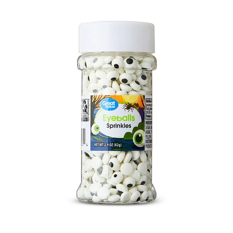 Great Value Eyeball Decorating Sprinkle Mix, 2.9 oz | Walmart (US)