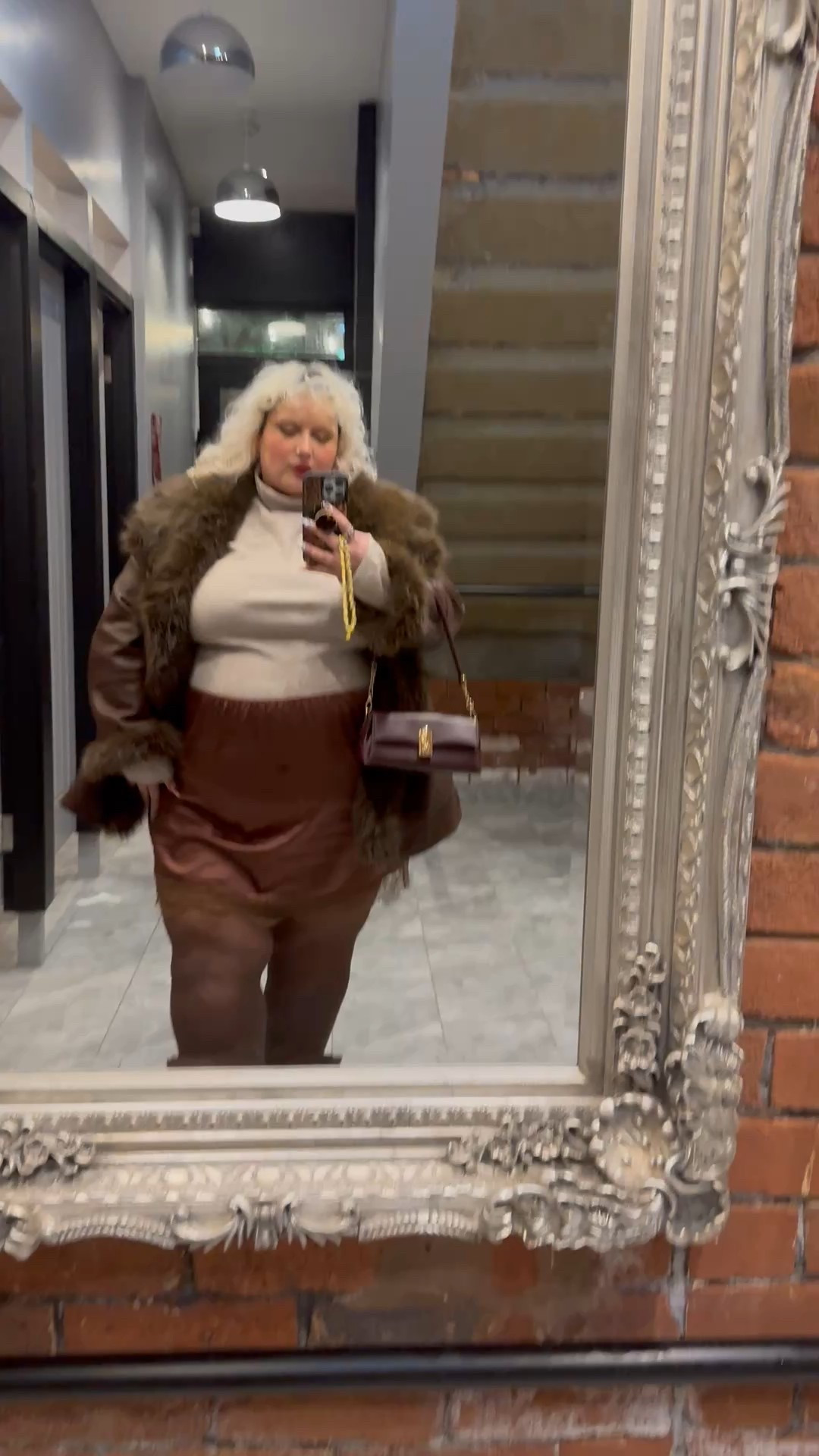 Winter all brown monochromatic look 

#LTKplussize #LTKfestive #LTKwinter