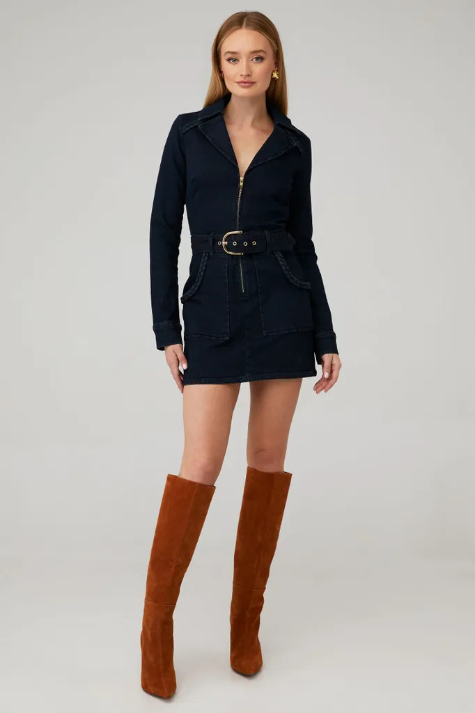 OUTLAW LONG SLEEVE DRESS | FashionPass