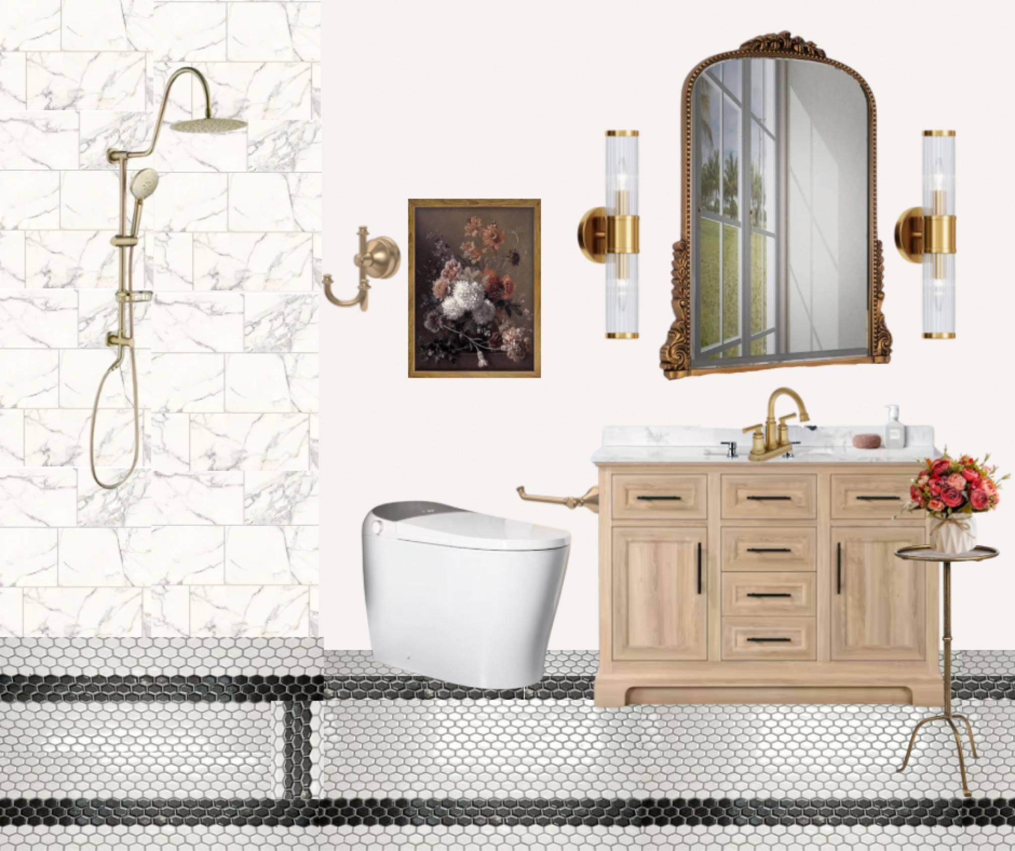 Bathroom mood board option two!

#LTKover40 #LTKhome #LTKU