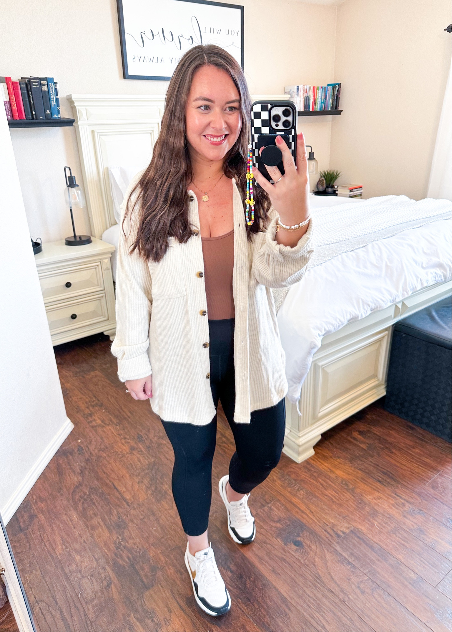 Fall outfits 
Fall style 
Fall fashion
Fall vibes 
Fall looks 
Shacket season
Shacket style 
Bodysuit
Bodysuit style 
Leggings
Nike air max


#LTKSeasonal #LTKstyletip #LTKshoecrush