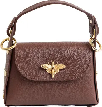 Bee Top Handle Leather Satchel | Nordstrom Rack