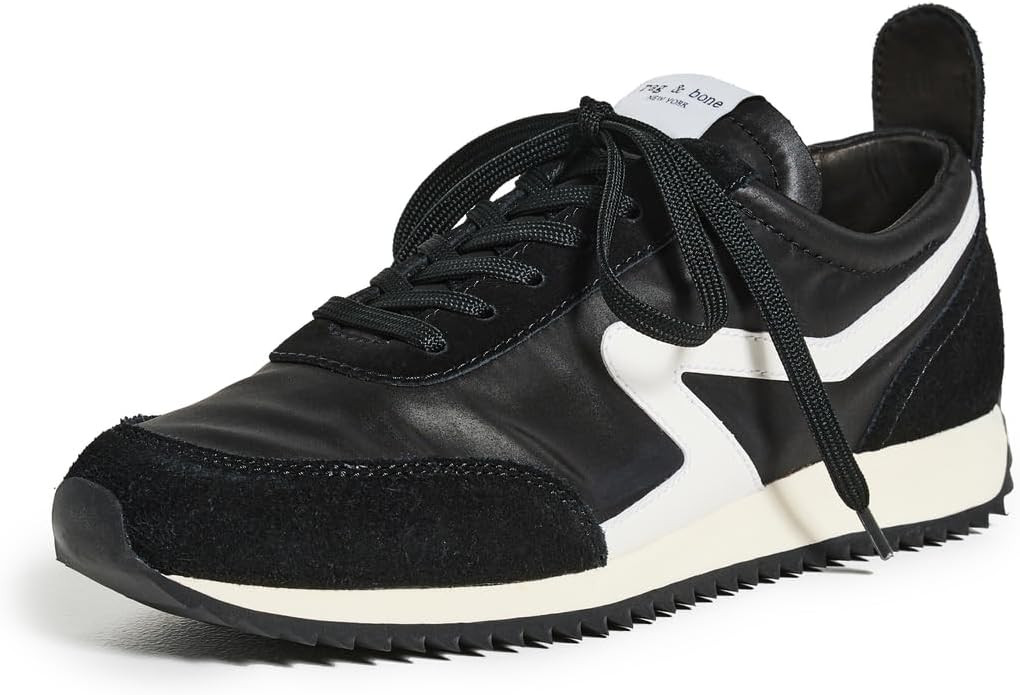 rag & bone Women's Retro Runner Chenille Sneakers | Amazon (US)