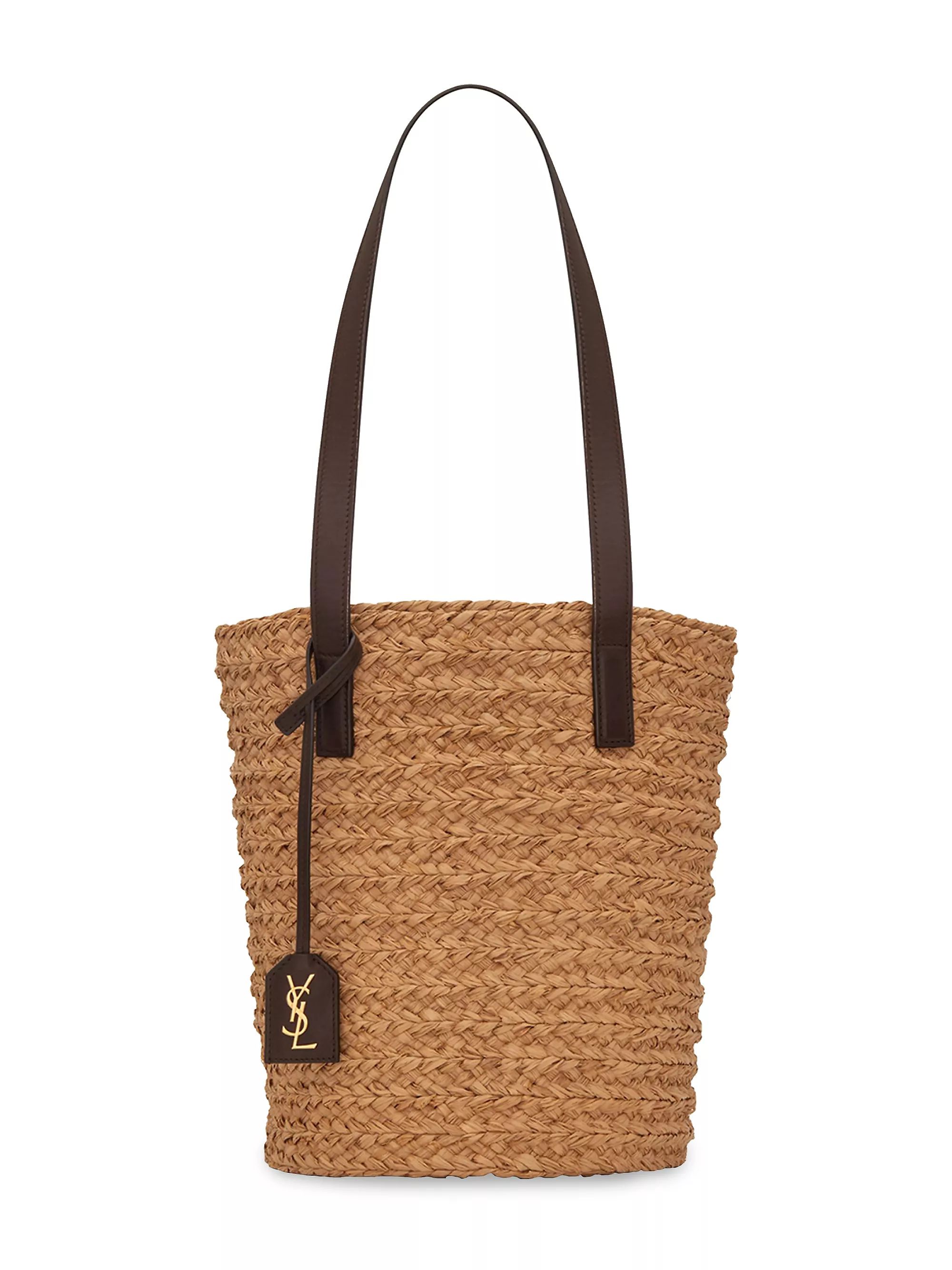 Panier Small Bag in Raffia | Saks Fifth Avenue