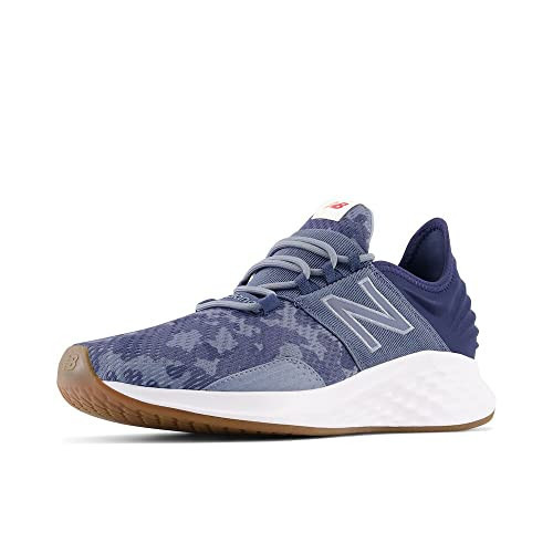 New Balance Men's Fresh Foam Roav V1 Running Shoe, Nb Navy/Vintage Indigo, 10 Wide | Amazon (US)