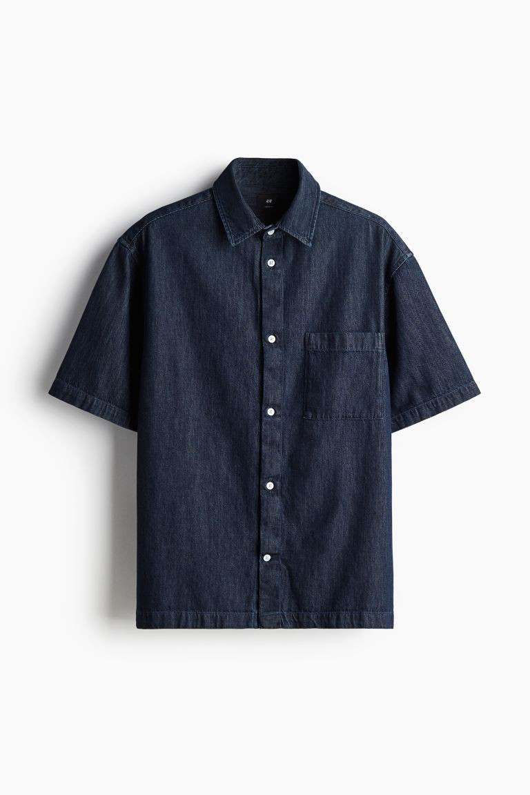 Loose-fit Denim Shirt | H&M (US + CA)