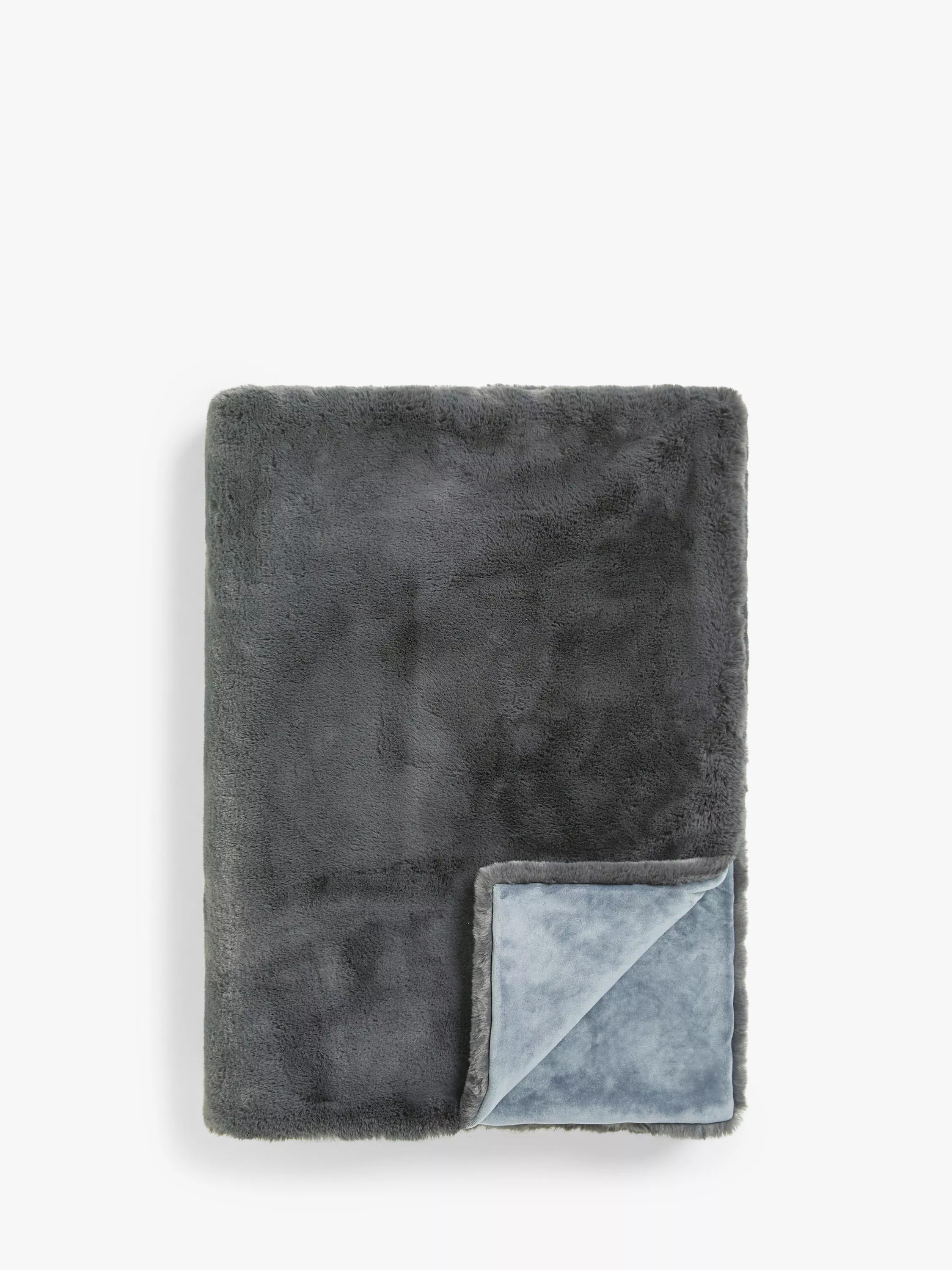 John Lewis Faux Fur Throw | John Lewis (UK)