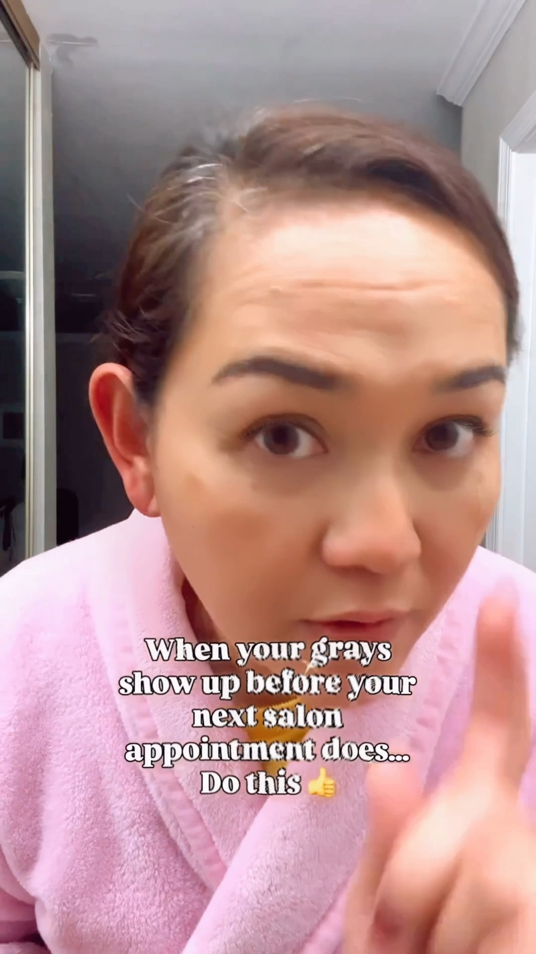 If you know, you KNOW 😅
This little crayon saves me on busy mornings when the greys decide to show up uninvited.
No appointment. No stress. Just quick coverage and out the door.

No mixing, no rinsing, just smooth color that lasts until your next wash 

gray root touch up, gray hair cover up stick, best root concealer for women, quick gray hair fix, affordable beauty hacks, over 40 hair care tips, natural brown root cover, black root touch up stick, Simply Christianne beauty, mom beauty routine, salon between visits hair care


#LTKBeauty #LTKselfcare #LTKGiftGuide