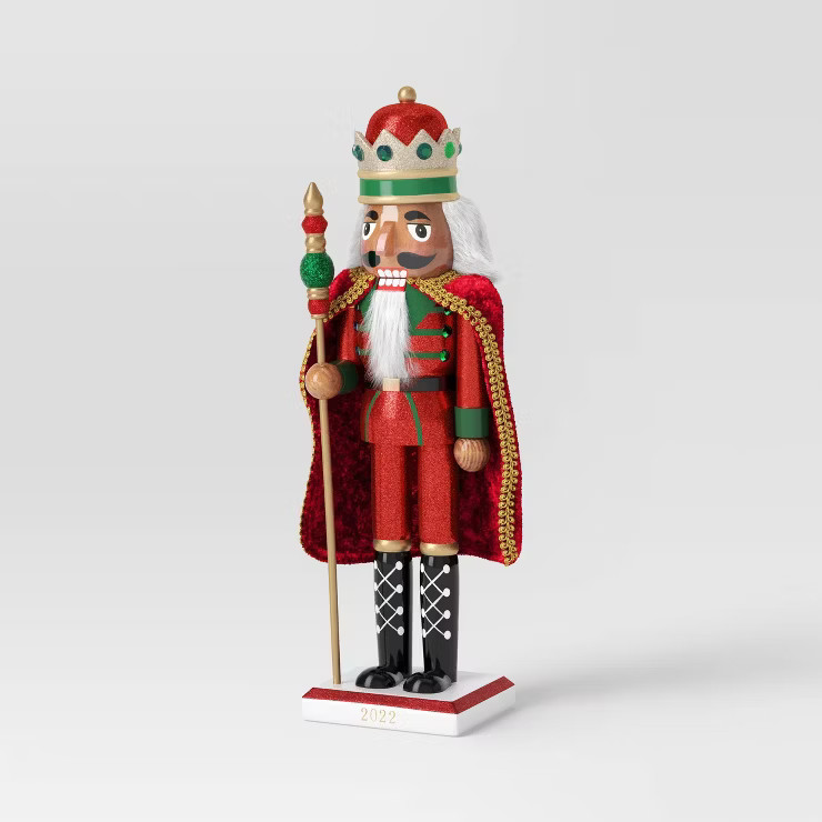 Glitter Cape Nutcracker Gold - Wondershop™ | Target