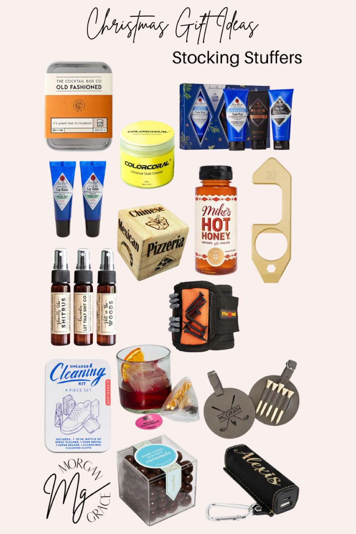 Christmas gift guide: stocking stuffers 
stocking stuffers ideas for him. gift ideas for him. gifts under $50. gift exchange gift guide  

#LTKHoliday #LTKfindsunder50 #LTKGiftGuide