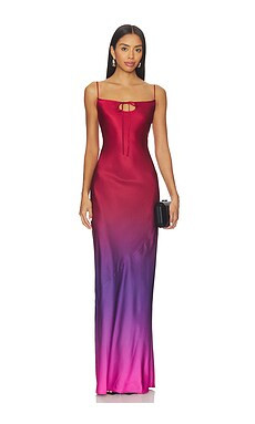 Lovers and Friends Mallory Gown in Red Ombre from Revolve.com | Revolve Clothing (Global)