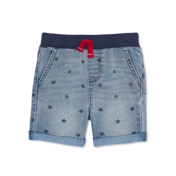 Way to Celebrate Americana Toddler Boy Denim Shorts, Sizes 2T-5T | Walmart (US)